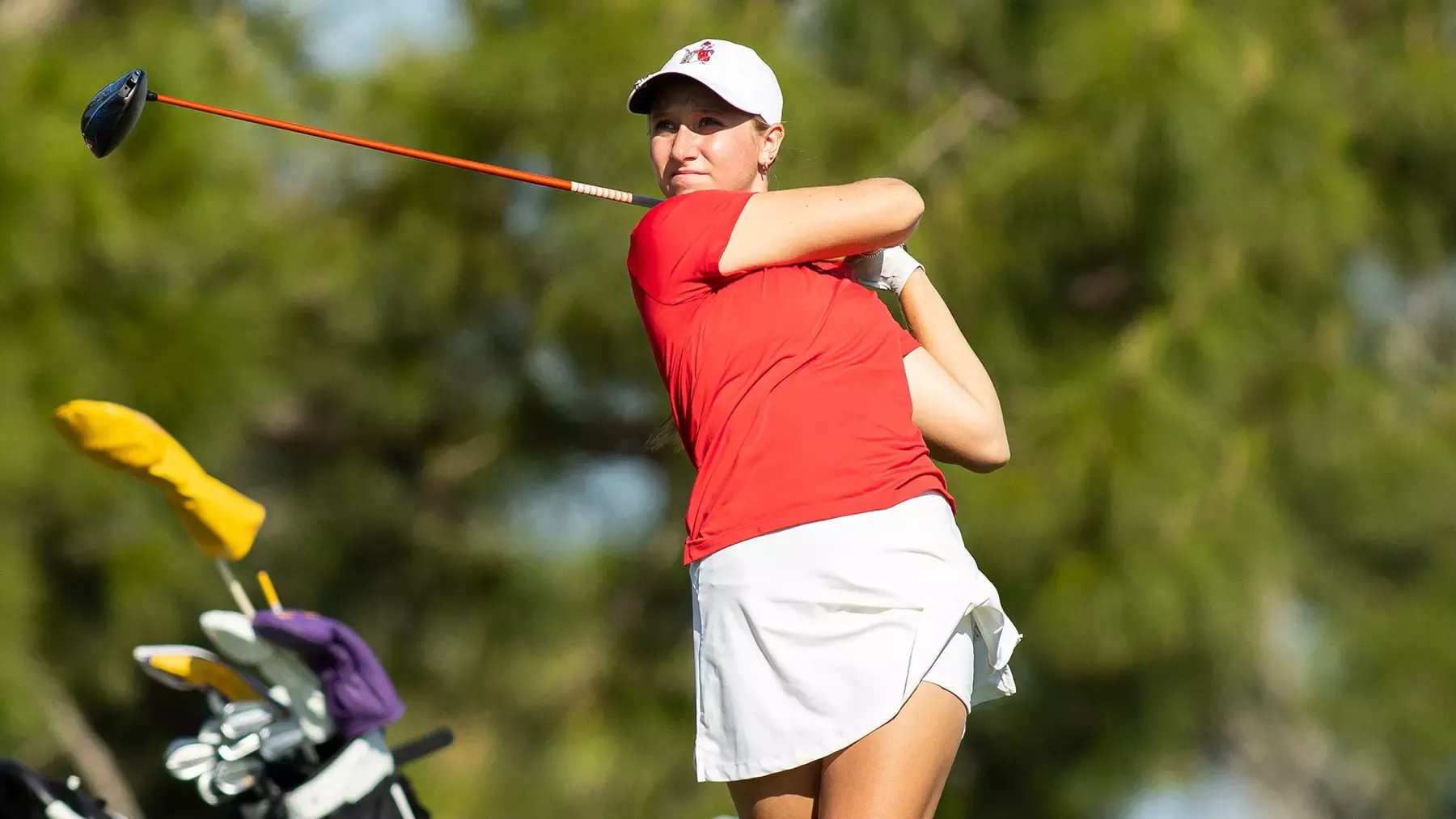 Trinity Beth competes in the first round of the 2026 SEC Championships (photo by Rob Davis).